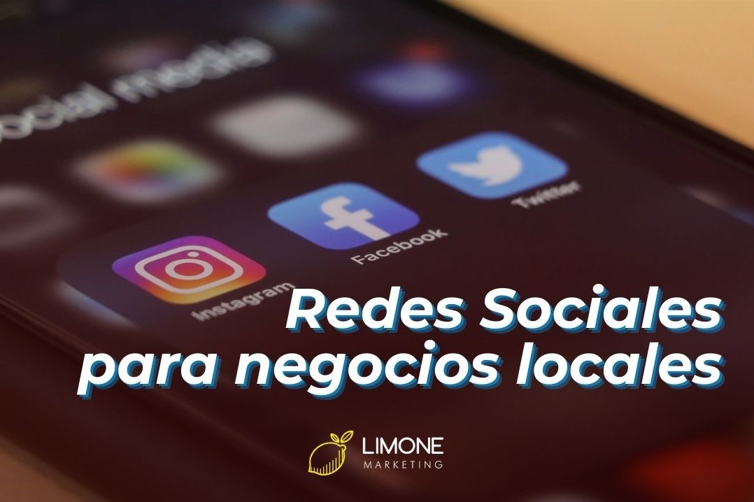 redes sociales para negocios locales