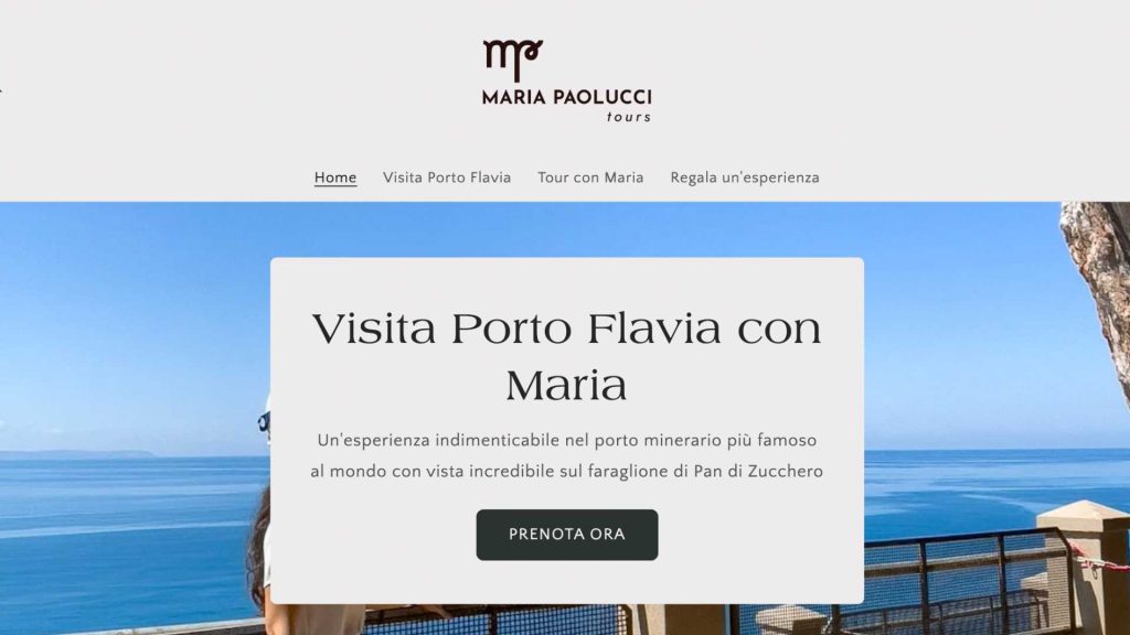 nuovo sito web maria paolucci